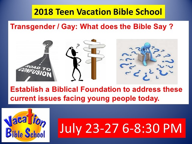 ACBC Vacation Bible School Teen 2018
