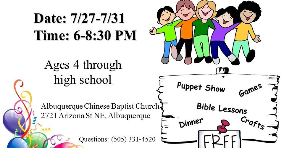 ACBC Vacation Bible School 2015